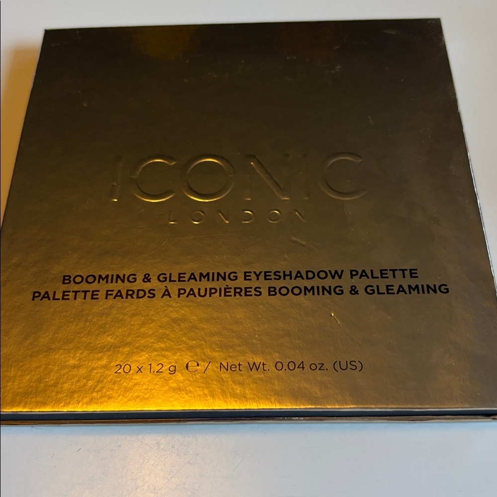 ICONIC London Booming & Gleaming Palette in Gold